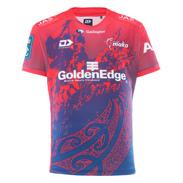 2025 Tasman Mako Mens Replica Home Jersey - Red