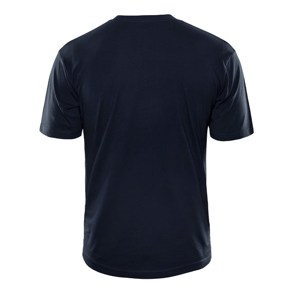2019 Tasman Mako mens champion tee Navy tee with Gold text