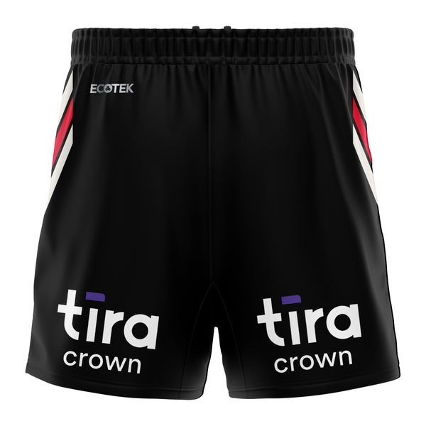 2026 Tasman Mako Rugby Adults Black Gym Short
