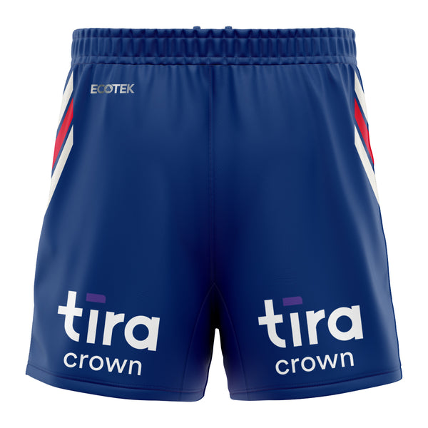 2026 Tasman Mako Rugby Adults Blue Gym Short