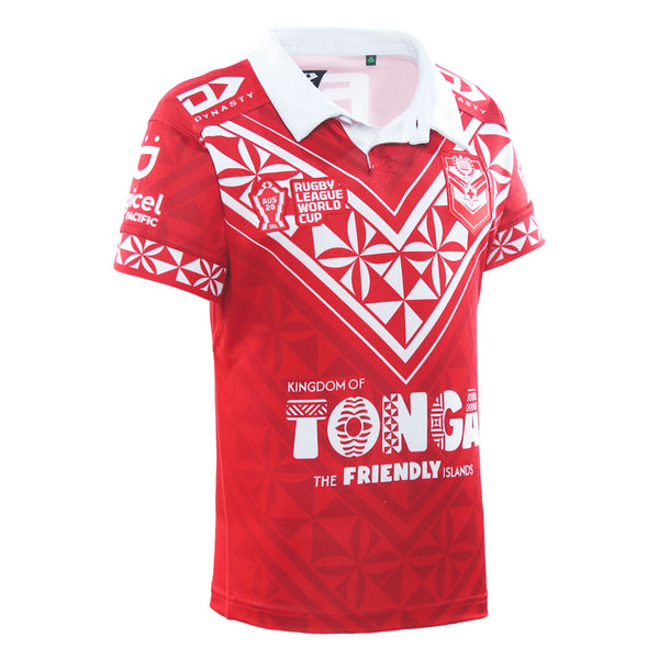 2026 Tonga Juniors Replica Home Jersey