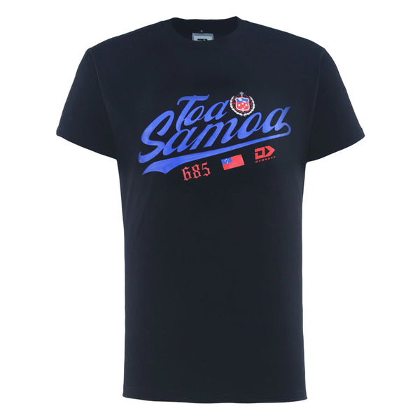 2025 Toa Samoa Mens Graphic Tee - black