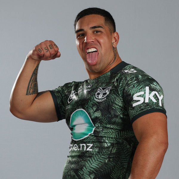 2026 New Zealand Warriors Adults Replica Te Taiao Jersey