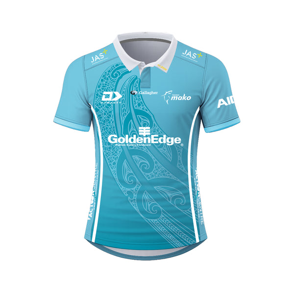 2026 Tasman Mako Rugby Adults Replica Training Jersey