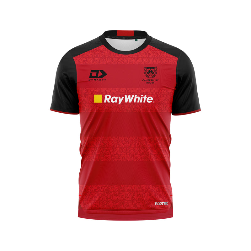 2026 Canterbury Rugby Adults Red Training Tee
