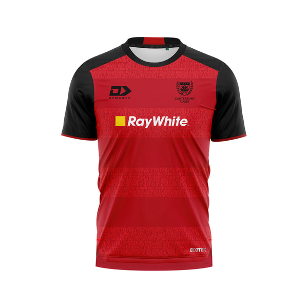 2026 Canterbury Rugby Adults Red Training Tee