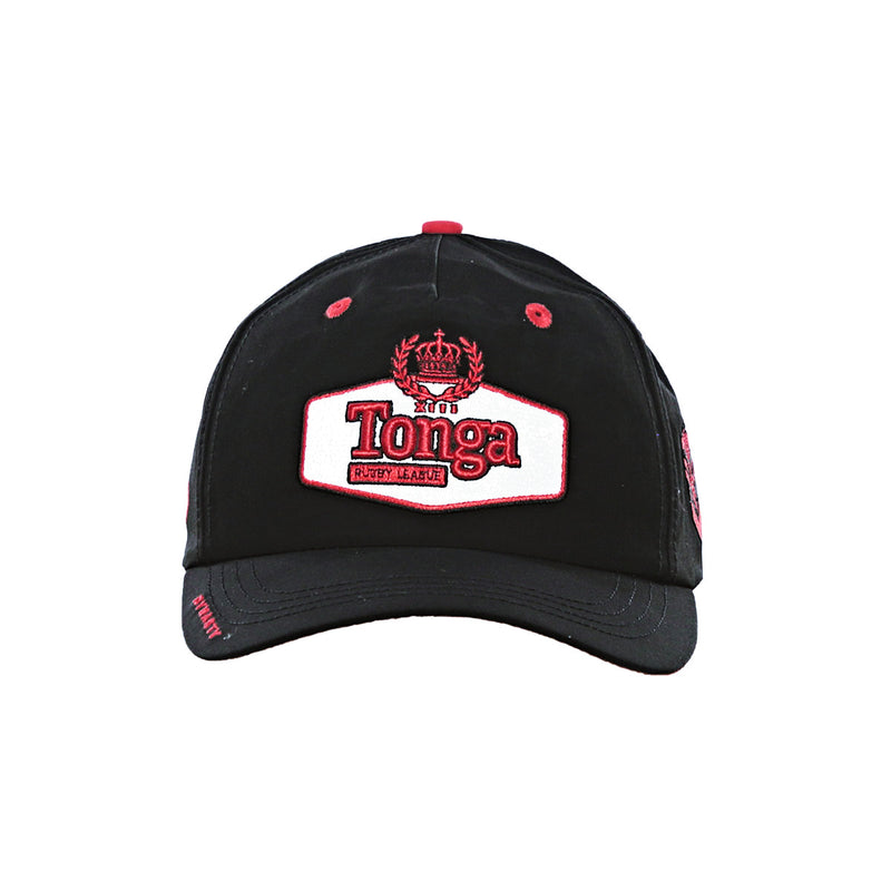 Tonga Adults Nylon Cap - Black