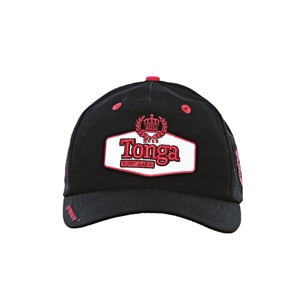 Tonga Adults Nylon Cap - Black