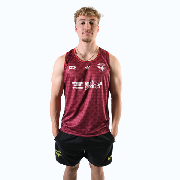 25/26 Wellington Phoenix Adults Training Singlet - Crimson