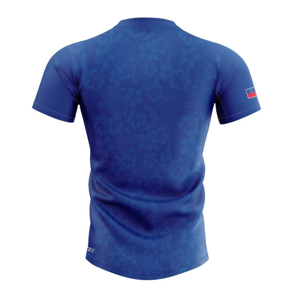 2025 Manu Samoa Mens Replica Home Jersey - Blue
