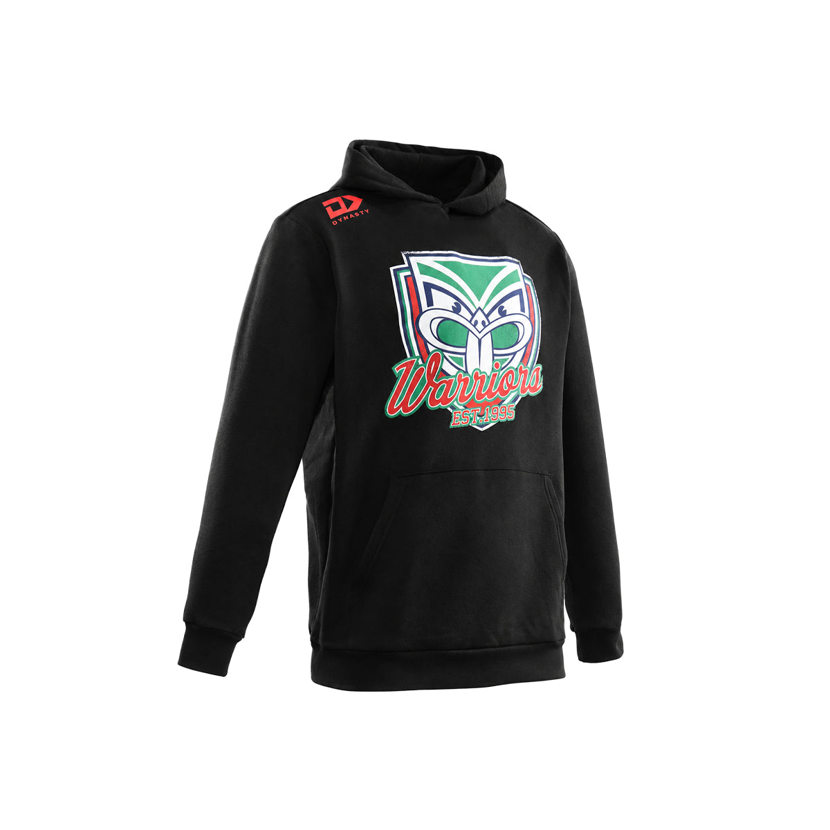 New Zealand Warriors Junior Graphic Hoodie - Black