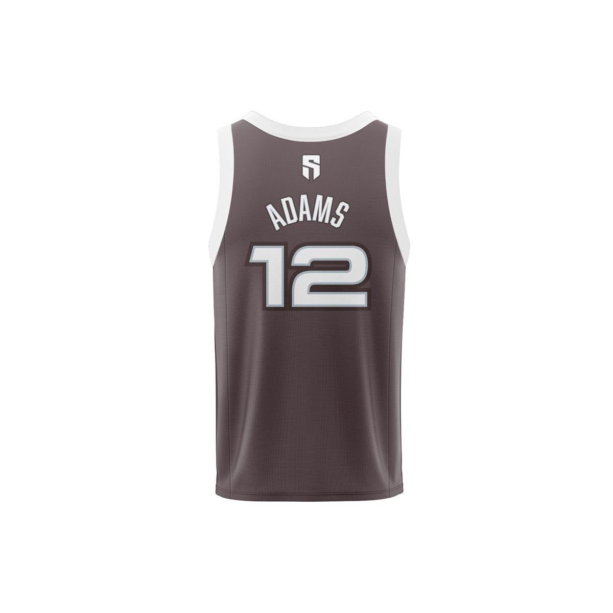 Steven Adams x Dynasty Junior Basketball Singlet - Grey