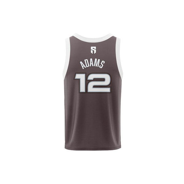 Steven Adams x Dynasty Junior Basketball Singlet - Grey