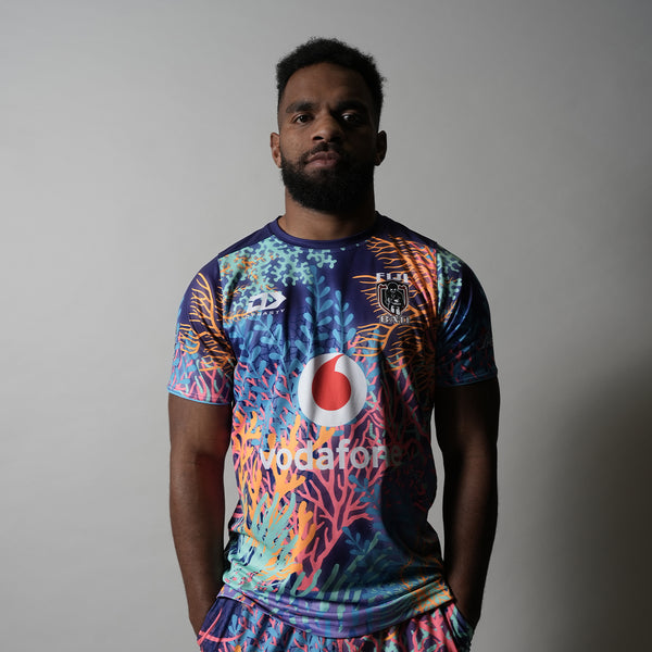 Fiji Bati Adults Captain's Run Tee