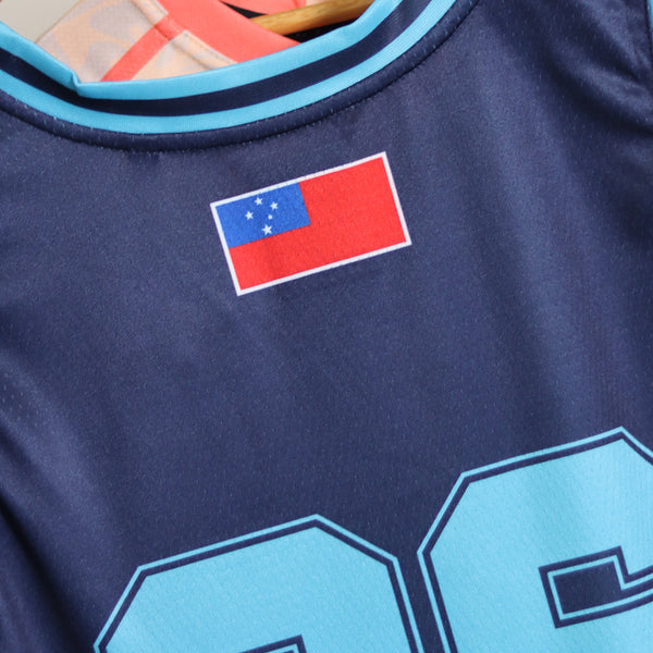 Manu Samoa Adults Basketball Singlet