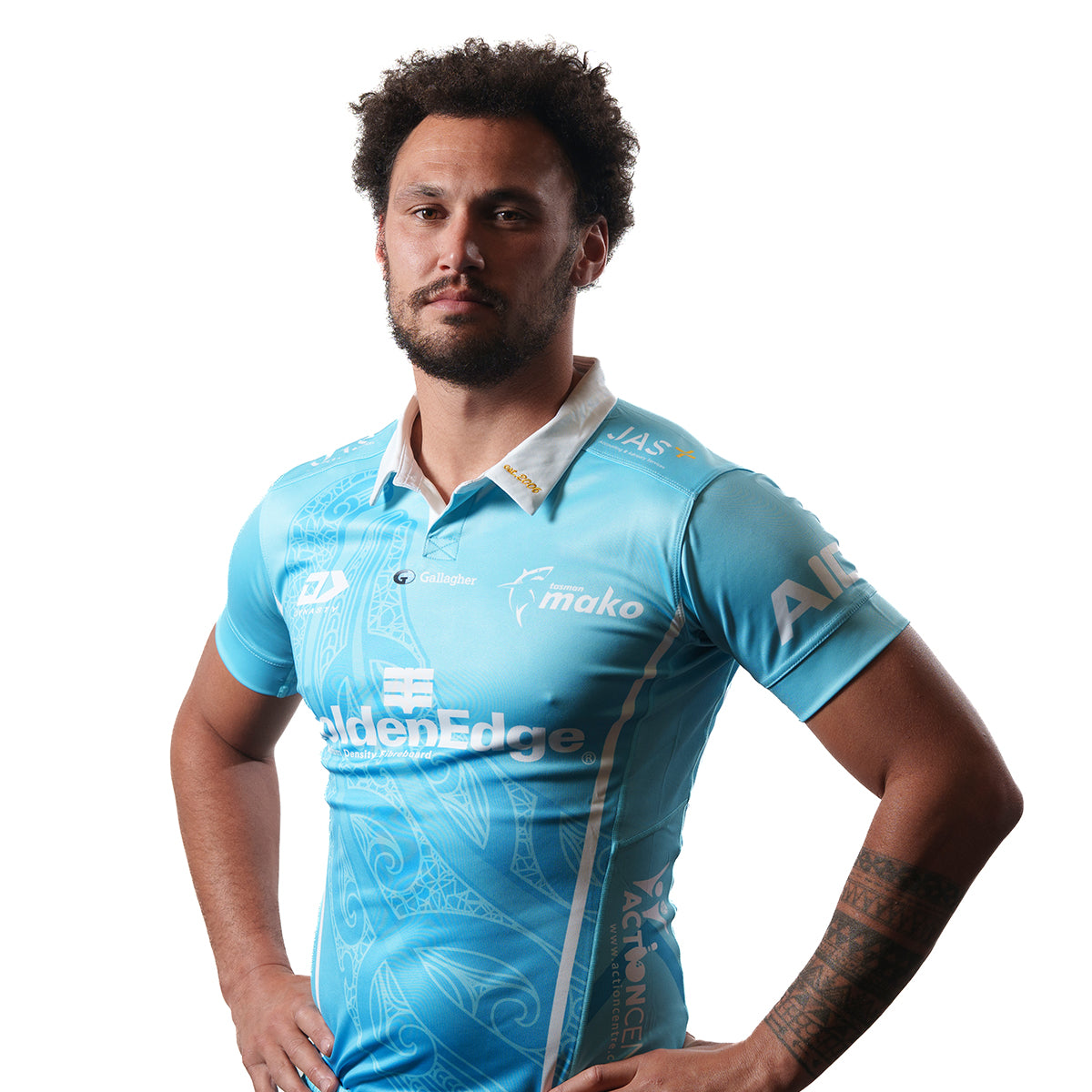 2026 Tasman Mako Rugby Adults Replica Training Jersey