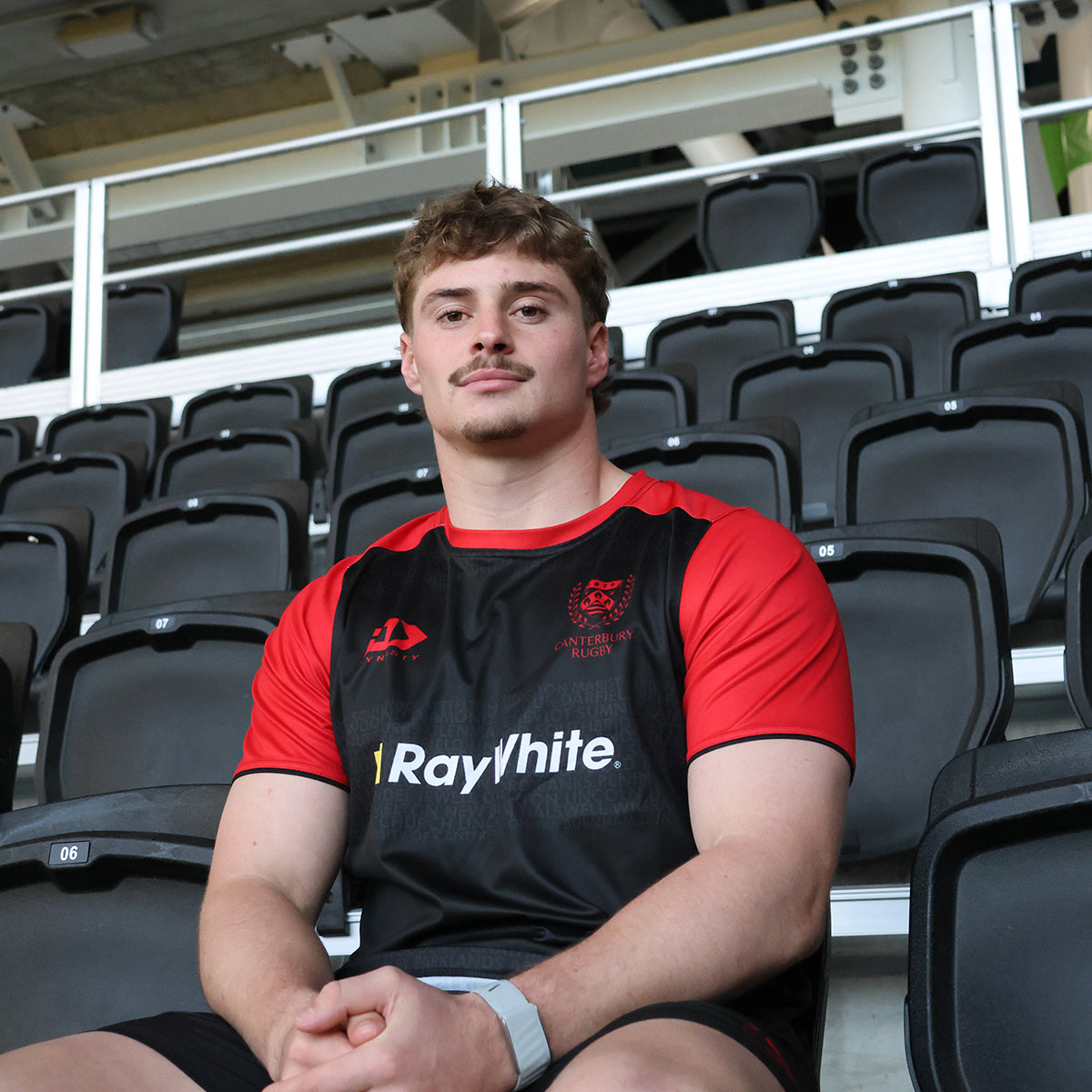 2026 Canterbury Rugby Adults Black Training Tee
