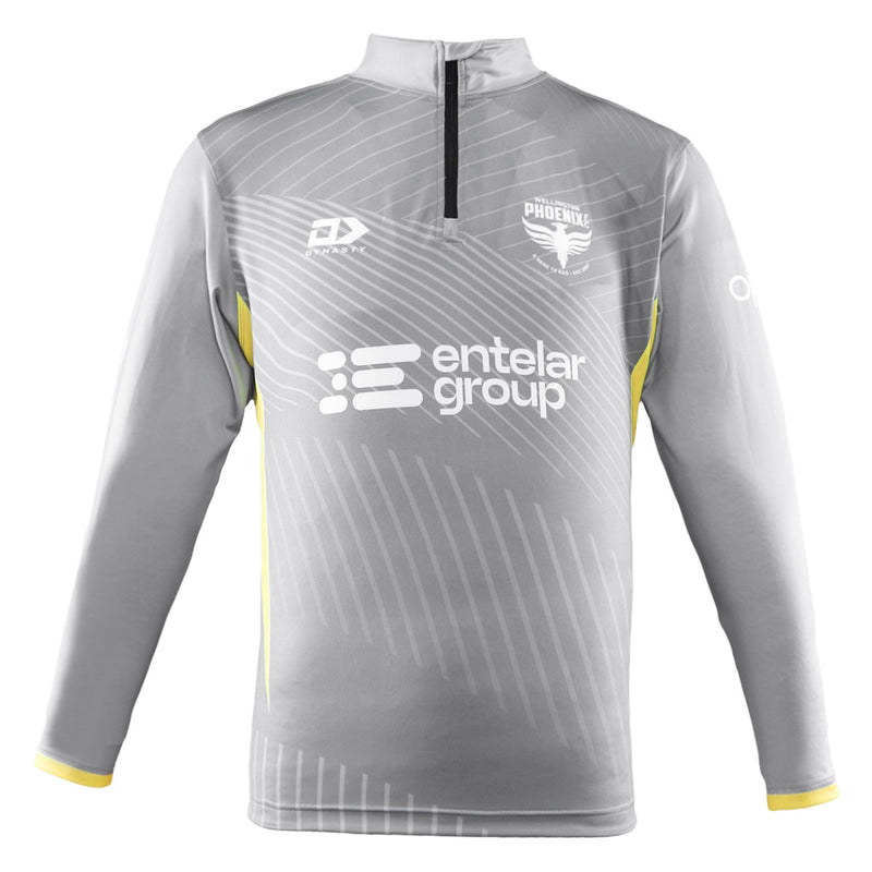 Wellington Phoenix Adults Training Qtr Zip Pullover