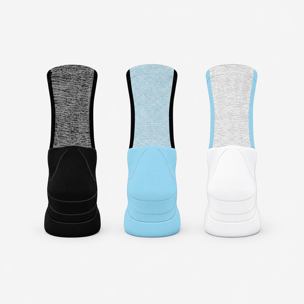 Fiji Bati 3 Pack Gel Gripper Crew Sock