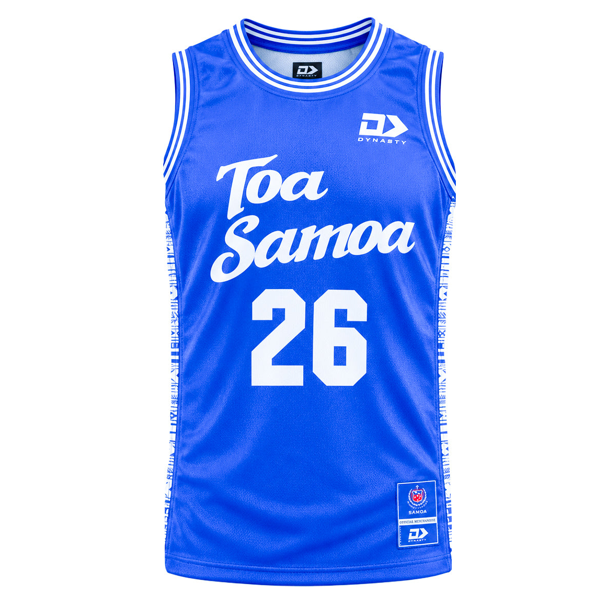 Toa Samoa Adults Basketball Singlet