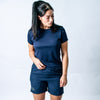 DS Ladies Navy Stock Tee