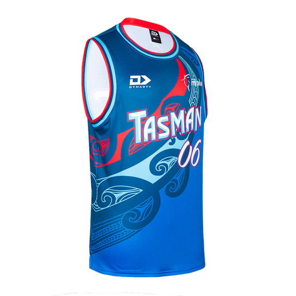 2020 Tasman Mako Mens Basketball Singlet