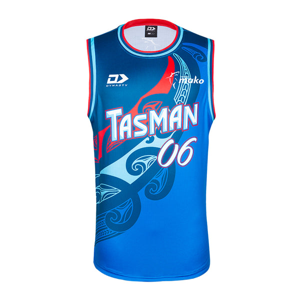 2020 Tasman Mako Mens Basketball Singlet