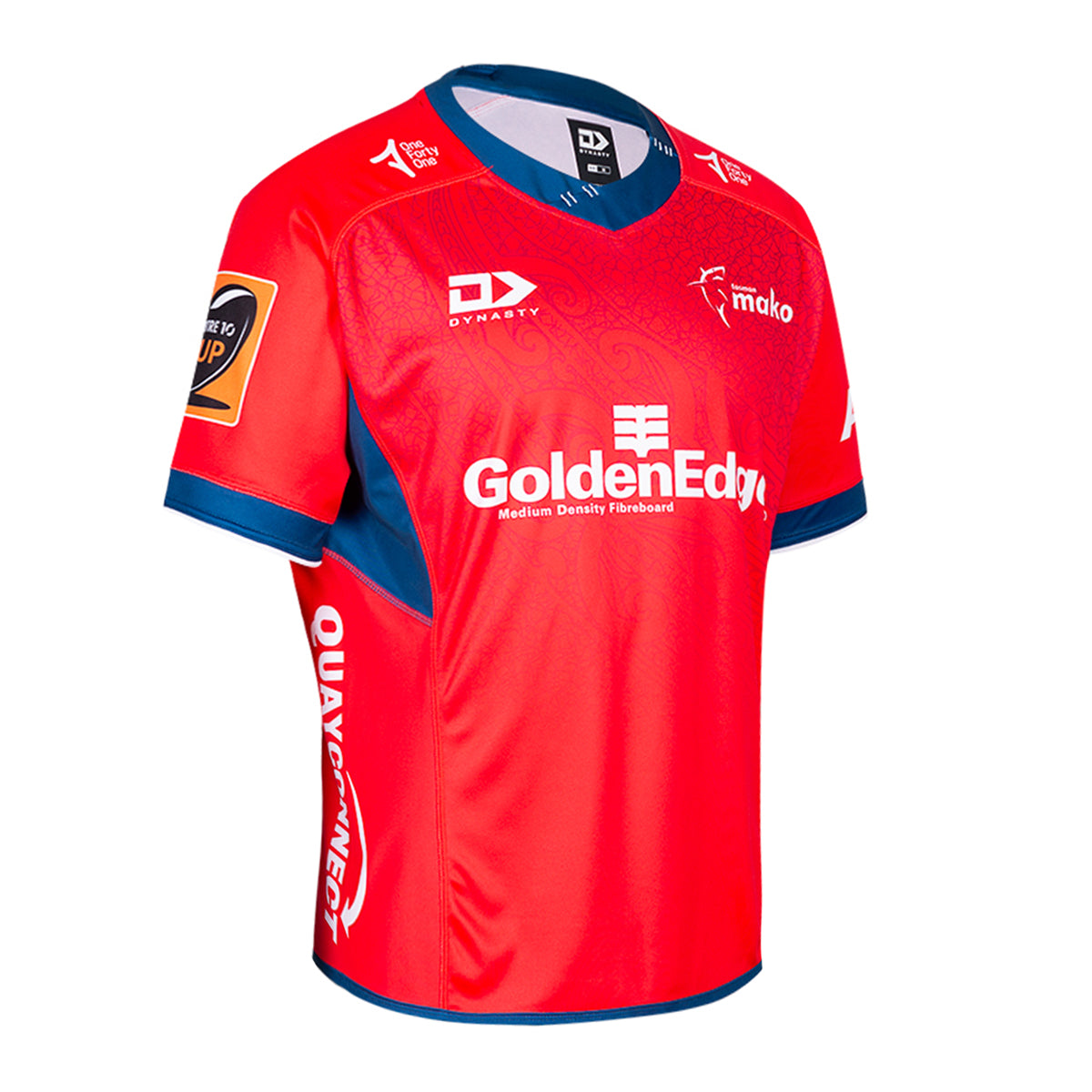 2020 Tasman Mako Mens Mitre 10 Cup Jersey