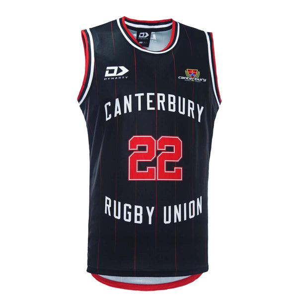 2022 Canterbury Rugby Mens Basketball Singlet-RIGHT