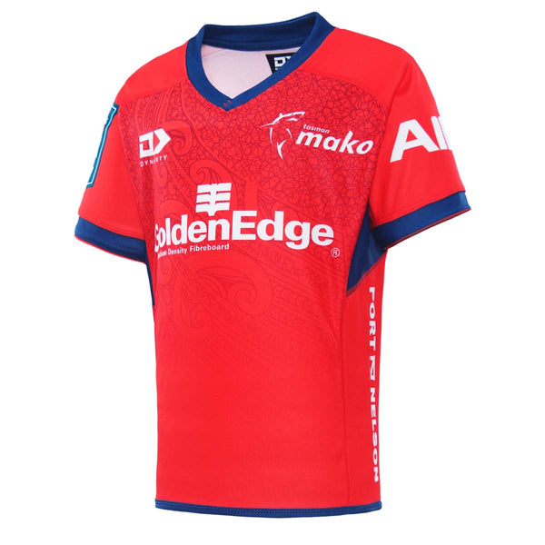 2022 Tasman Mako Junior Replica Home Jersey-LEFT