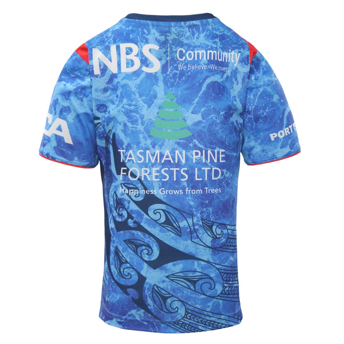 2022 Tasman Mako Junior Training Tee-BACK