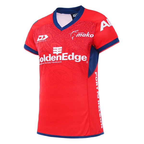 2022 Tasman Mako Ladies Replica Home Jersey-LEFT