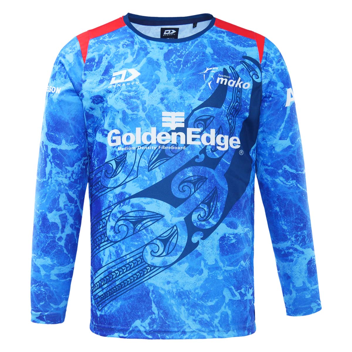 2022 Tasman Mako Mens Longsleeve Training Tee-FRONT