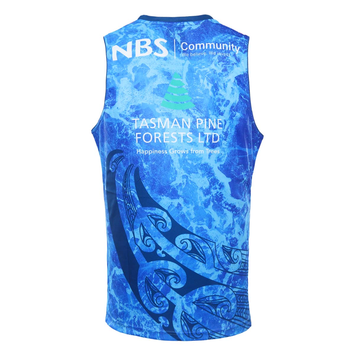 2022 Tasman Mako Mens Training Singlet-BACK