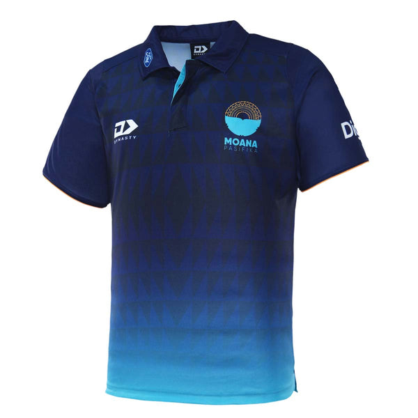 2023 Moana Pasifika Mens Media Polo-LEFT