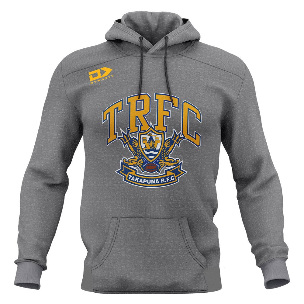 Takapuna Rugby Mens Grey Hoodie