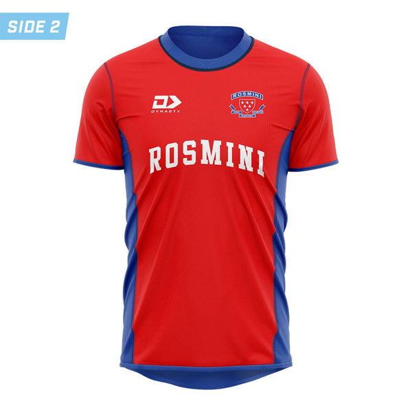 Rosmini College Junior Reversible PE Tee - Red Liston