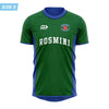 Rosmini College Junior Reversible PE Tee - Green Emery