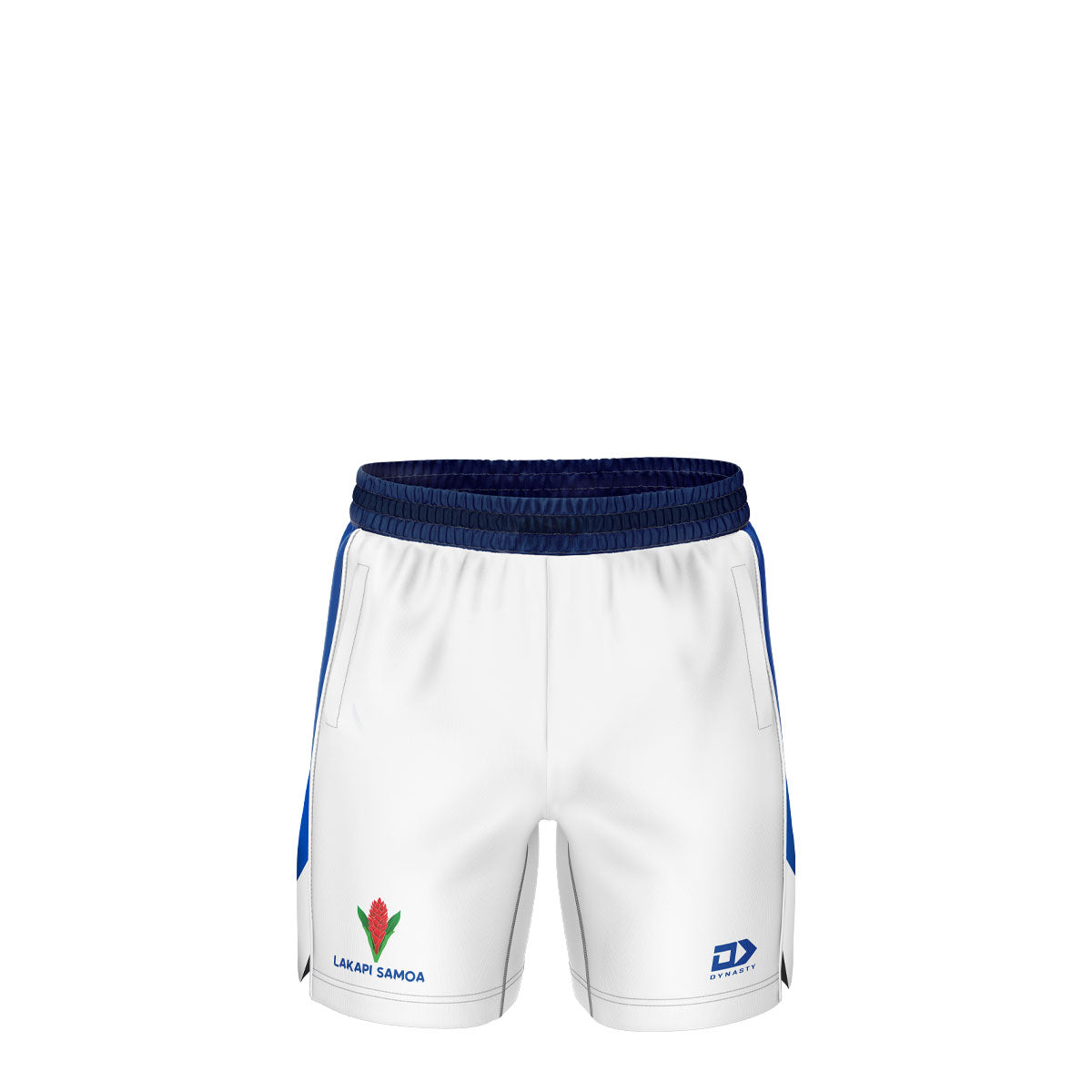 2021 Lakapi Samoa Mens Gym Short - White