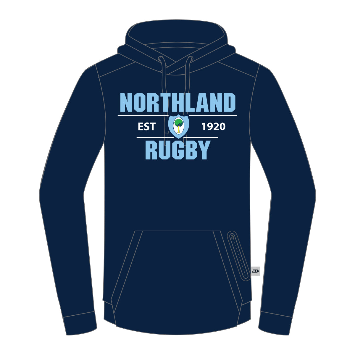 2020 Northland Rugby Mens Pullover Hoodie