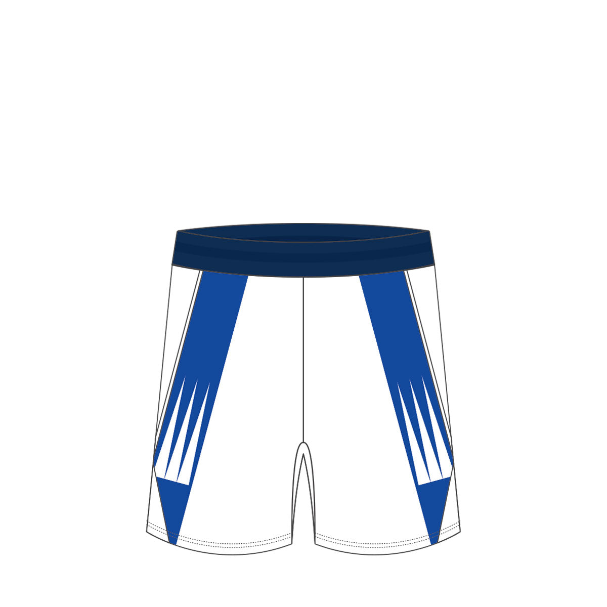 2021 Lakapi Samoa Mens Gym Short - White